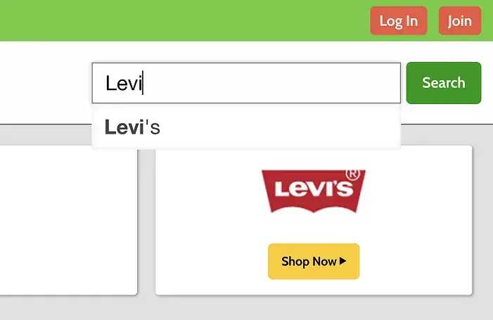 Find the store you need and start earning cashback!