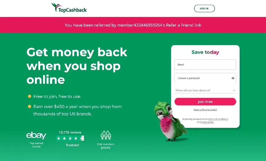 Create an account