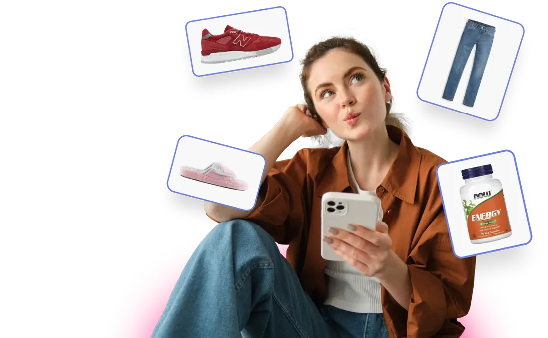 Девушка со смартфоном