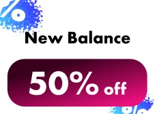 New Balance 50% off