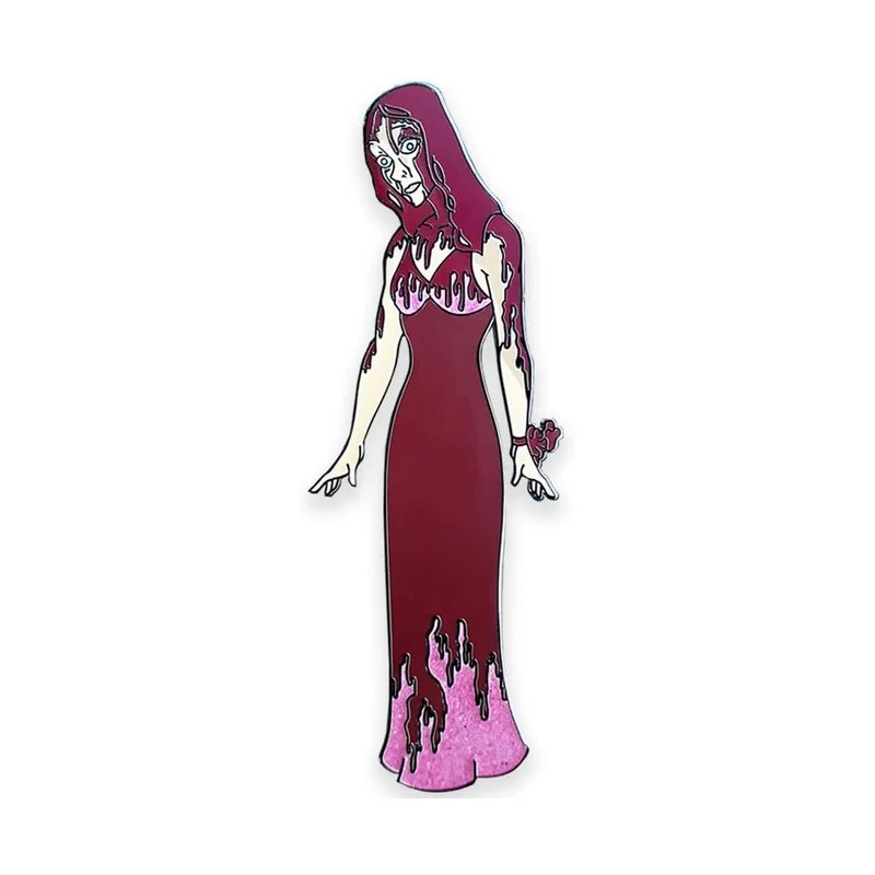 Carrie White enamel pin