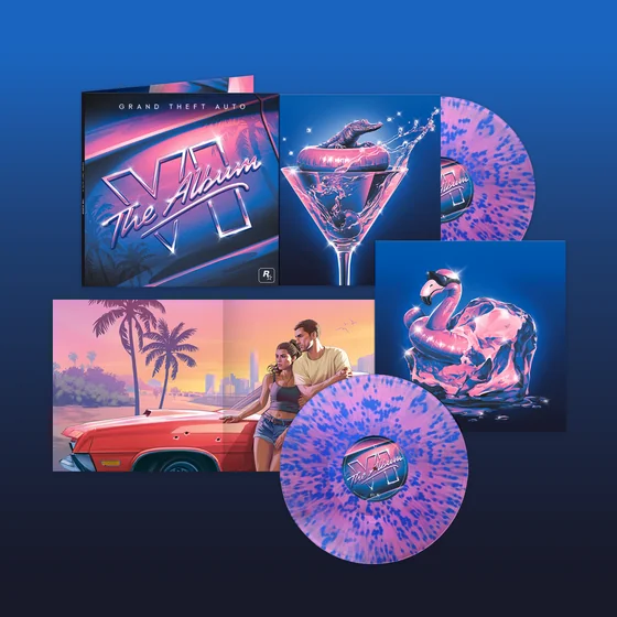GTA VI: The Album - стандартное издание на двух виниловых пластинках