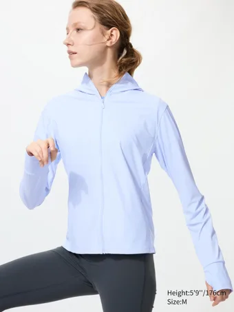Худи AIRism Ultra Stretch с UV-защитой