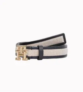 Ремень Logo Buckle Contrast-Trim Canvas Belt