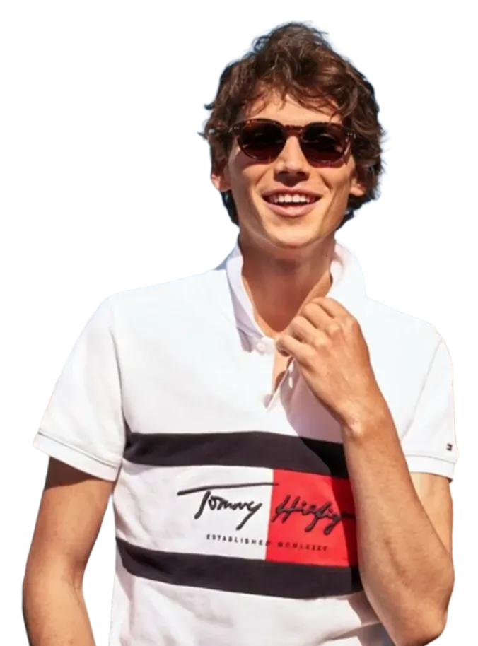 Мужская модель Tommy Hilfiger