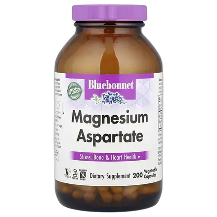 Bluebonnet Nutrition аспартат магния 200 мг 200 капсул