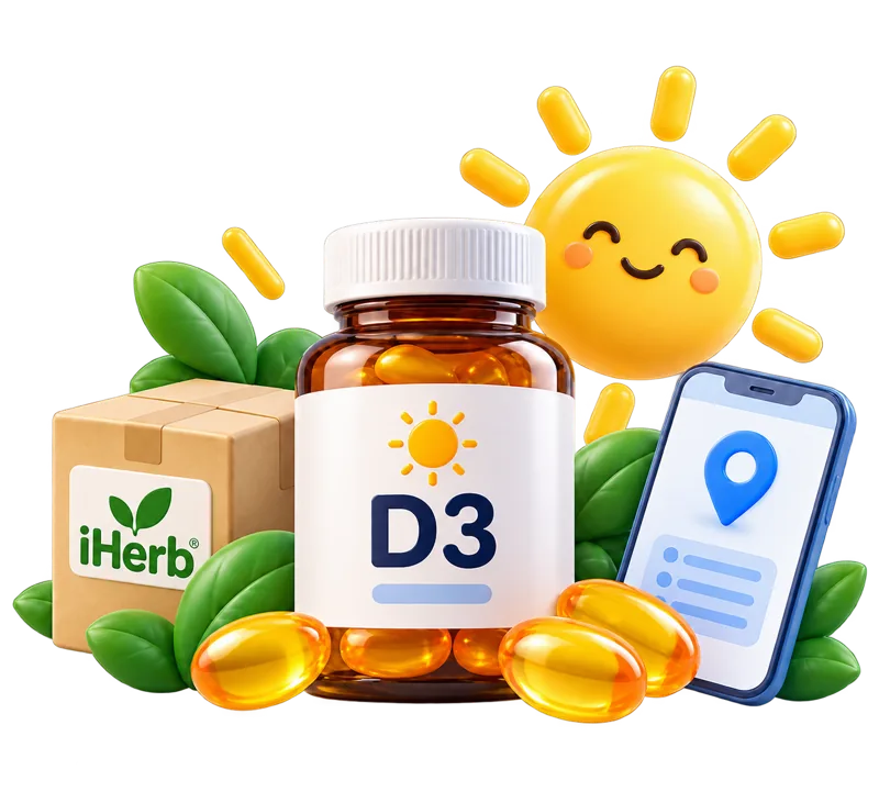 Витамин D3 с доставкой через Pochtoy.com