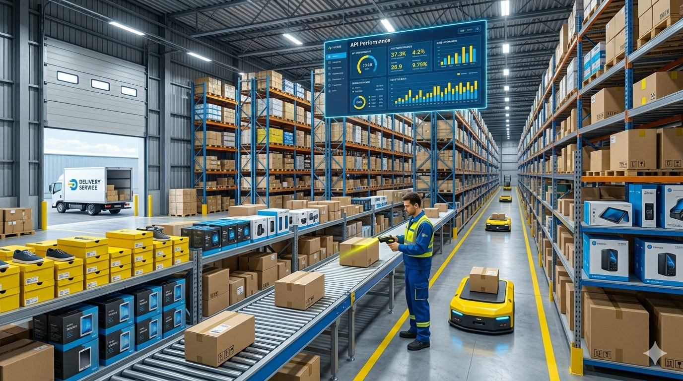 Склад Prostobox в Делавэре — конвейер, API мониторинг, обработка посылок