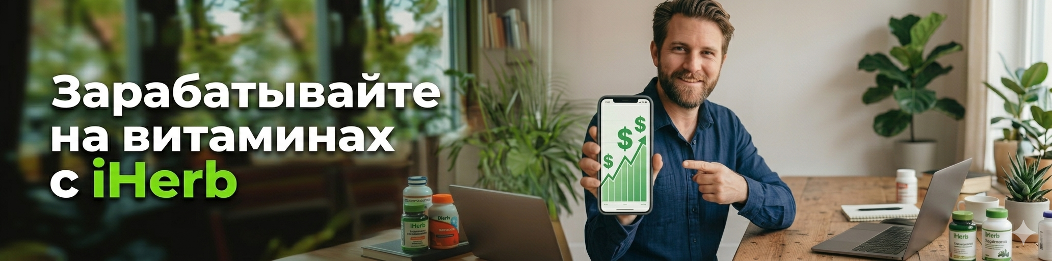 Магний с iHerb приносит деньги