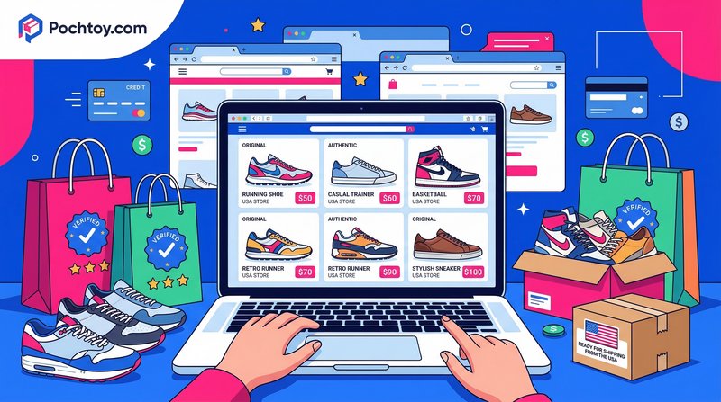 Заказ оригинальных кроссовок через Pochtoy.com